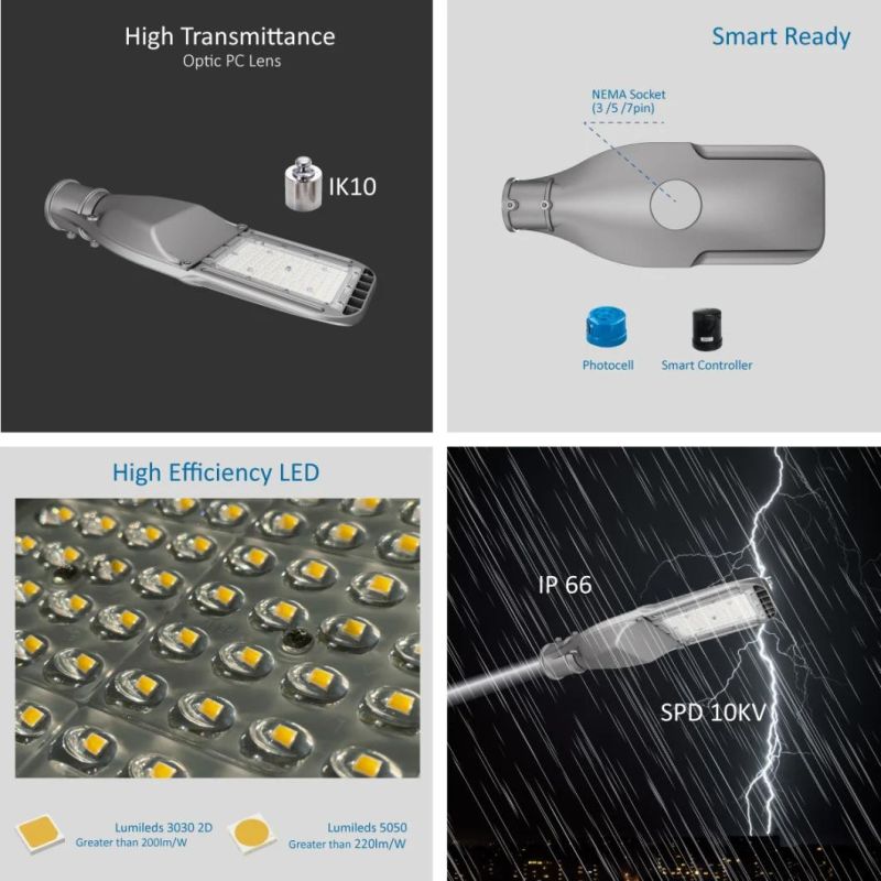 20W CE RoHS Certified LED Street Light with Smart Body