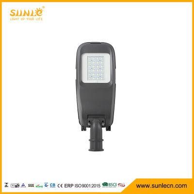 High Lumen 30W IP65 Road Lamp LED Street Light with 5 Years Warranty