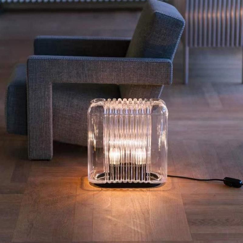 2022 Nordic Green Recycle Big Decorative Vases Home Decor Cylinder Large Glass Pendant Light