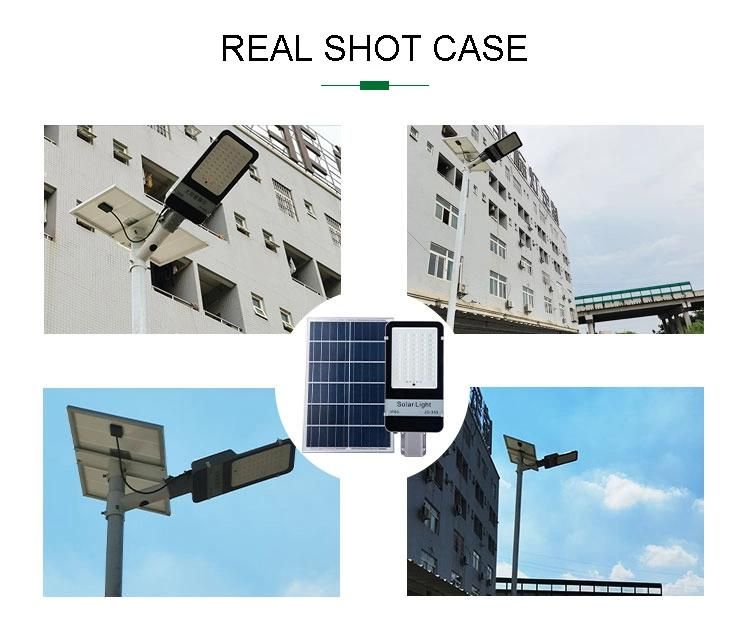 Outdoor 200W 300W Modern High Power Lithium Battery IP66 Solar Panel LED Solar Power Street Light LED Solar Light