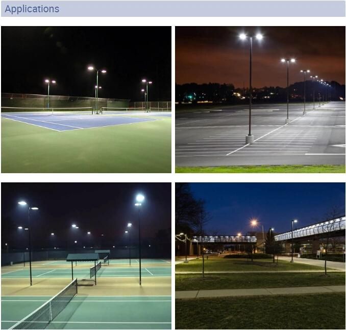 Street Light Aluminium Outdoor LED Shoe Box Lights Dimmable