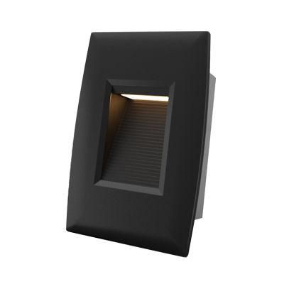 LED Brick Step Lights Stairs Lights Aluminum Wall Lamps DC12V/24V AC100-240V 2W 3W 4W 5W IP65 Wall Buildings Square