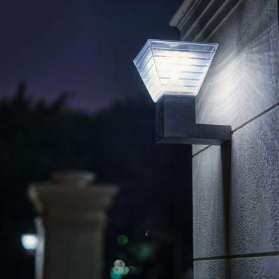 Global Sunrise Designed Outdoor Waterproof IP65 Garden Landscape 5W LED Solar Wall Lamp Solar Power Station