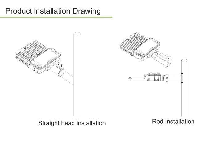 100W IP65 IP66 Aluminum LED Street Light Outdoor 8-10m Pole Height Replacing 200W-300W Sodium Street Light