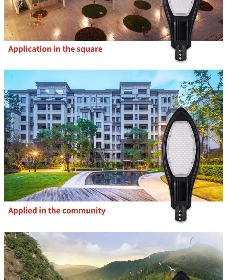 Aluminum Optical Smart LED Street Light 30W
