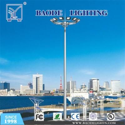 18m-40m 400W LED Flood Customed Steel High Mast Lighting Tower