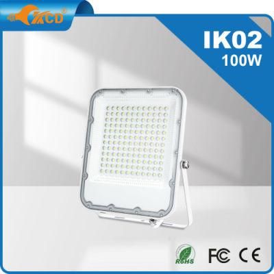 Slim Fast Heat Dissipation High Brightness Lighting IP65 Waterproof 30W 50W 60W 100W 150W 200W LED AC Flood Light