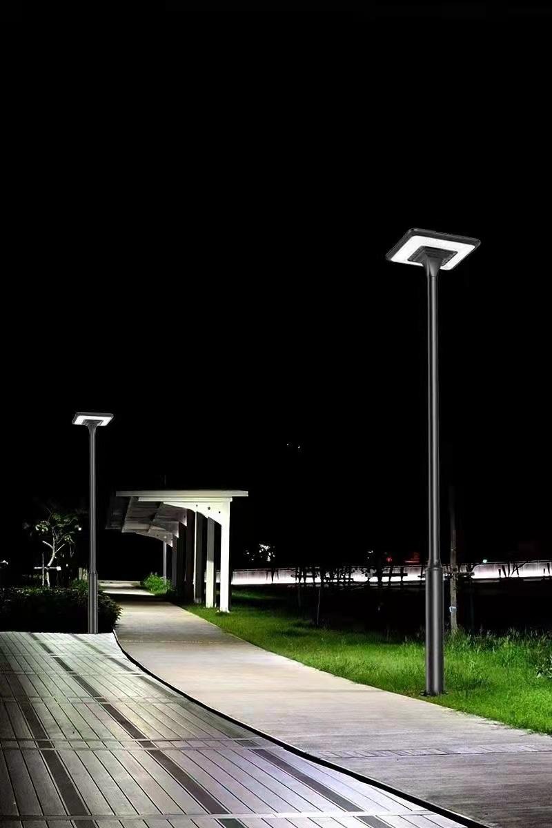 Outdoor IP65 Waterproof Super Bright 5000 Lumens 50W LED Solar Garden Light for Park