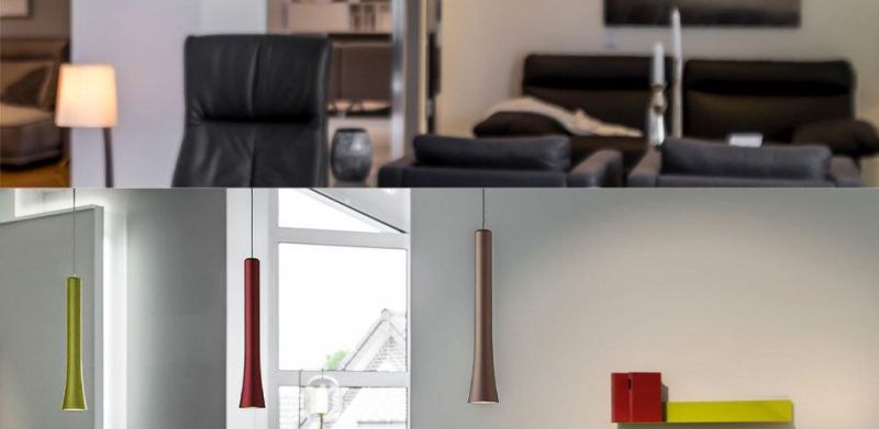 LED Indoor Fixtures Luminaires Decorative Filo Modern Pendant Hanging Living Room Volo Sospeso Tre Due Hotel Bar Restaurant Chandelie Lamp