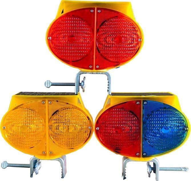 202*63*192 Emergencylight Flashing Caution Blinker Cone Lights Solar Barricade LED