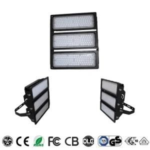 Outdoor Sport Lighting High Mast Floodlight 500 Watt LED Flood Light Asymmetric