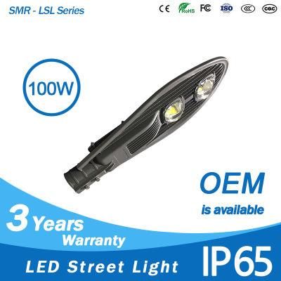 High Power 150lm/W Lumen 100W LED Street Light Road Lamp