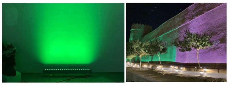 Landscape Lighting Outdoor Monochrome Light 54W LED Wall Washer Light