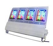 10W-300W ETL RGBW Color Changing LED Flood Light DMX512 Control