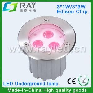 3W/9W RGB LED Inground Light