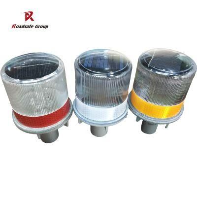 Ce Blinking LED Solar Warning Barricade Lights/Barricading Lamps