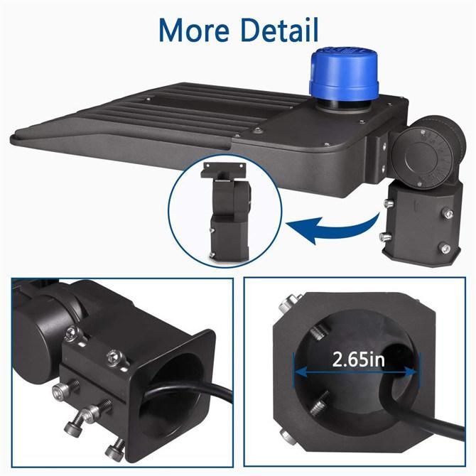 140lm/W High Lumen Rotatable Shoe Box Outdoor IP65 LED Street Light