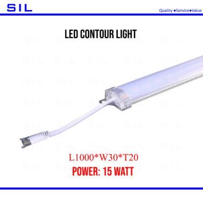 LED Linear Light TUV CE RoHS 12W IP65 Waterproof LED Wall Contour Light LED Wall Linear Light