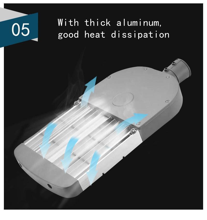 High Lumens IP67 Street Lighting System Waterproof Control System Solar LED Street Light