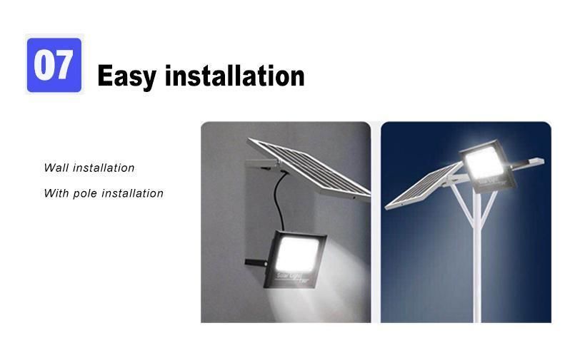 High Quality LED Outddoor Intrgrated Solar Flood Lighting