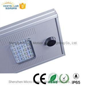 20W PIR Microware Motion Sensor All in One Solar LED Street Light