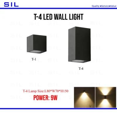 Outdoor Indoor Modern Bedroom Reading up and Down Adjustable LED Wall Lamp 9W LED Wall Light