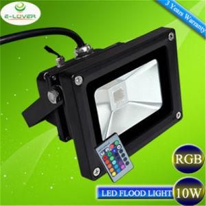 Best Price! ! ! 10W RGB Black LED LED Flood Light