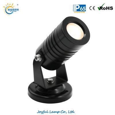 1W/2W/3W IP65 LED Landscape Light LED Tree Light LED Lawn Light LED Garden Spot Light with Base for Architectural Fecade Landscape Lighting