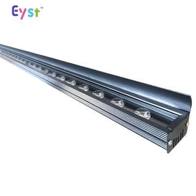 LED Project Lights RGBW Color Changing 1m LED Wall Washer Lighting Linear Flood Light with DMX Power Driver
