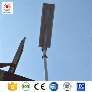 Outdoor 12V 15W 20W 30W 40W 50W 60W 80W 100W 120W 150W All in One Integrated Solar LED Street Lamp Light with Pole