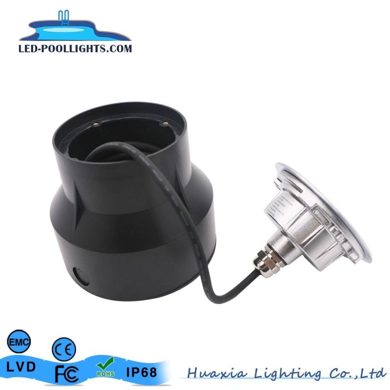 9W Waterproof Stainless Steel LED Color Recessed Underwater Light