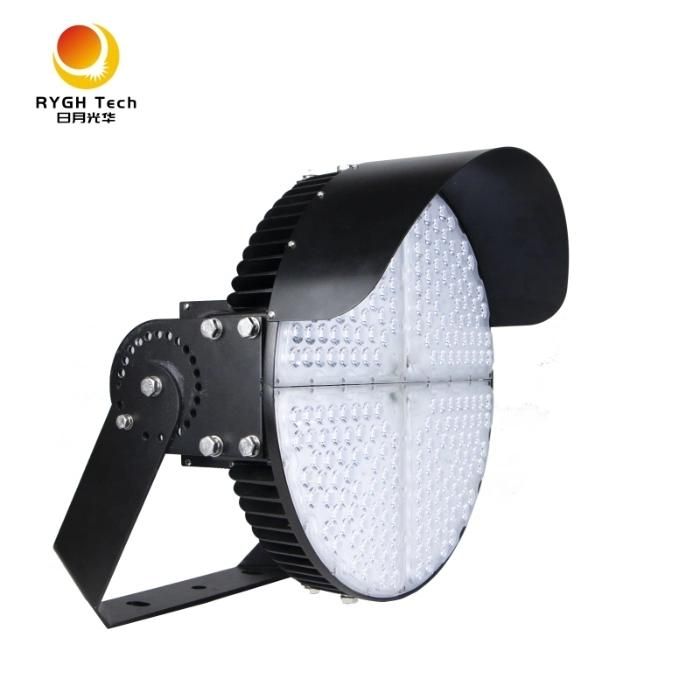 Rygh 600W Large Hyper Area Site Outdoor Round LED Stadium Flood Light Fixture