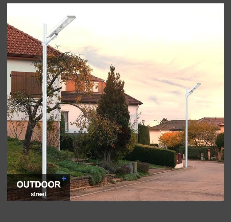 150W Solar Street Light Outdoor, IP65 Waterproof Dusk to Dawn Solar LED Street Light