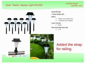 Plastic Solar Garden Light, Outdoor Solar Lights, LED Garden Lights