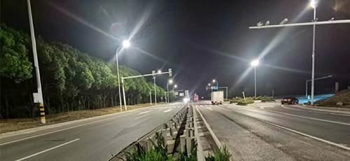 Outdoor LED Street Lighting 100W Parking Area Light 3000K Warm White 130lm/W IP65