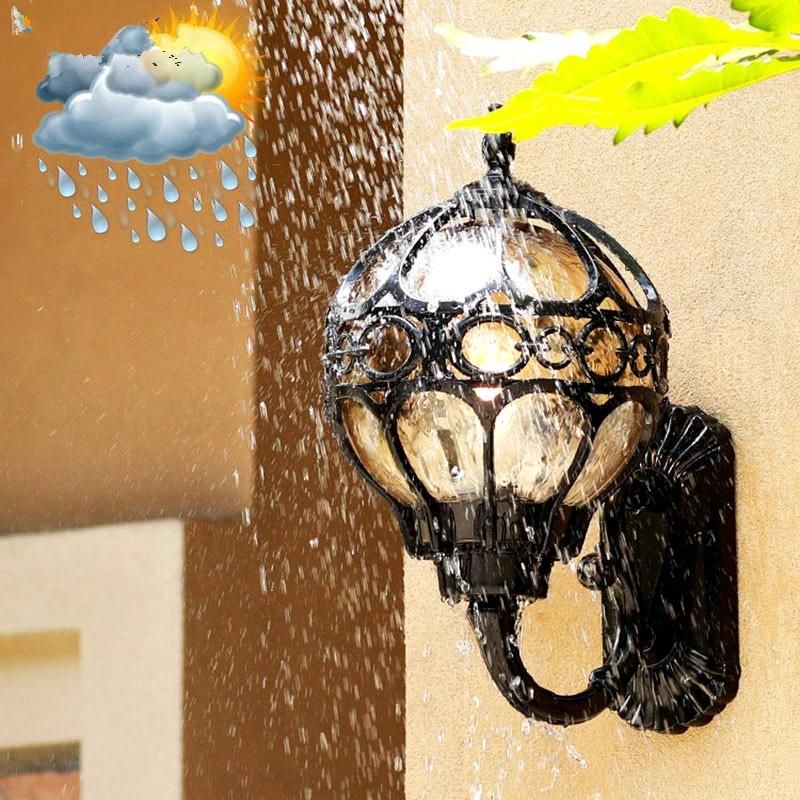 Outdoor Waterproof Wall Lamp Retro Outdoor Indoor Villa Garden Garden Lamp (WH-HR-78)