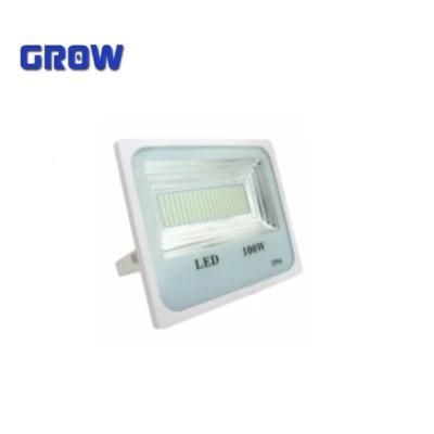 White LED Floodlight 10W-200W with AC100-265V Voltage for Outdoor Indoor Lighting