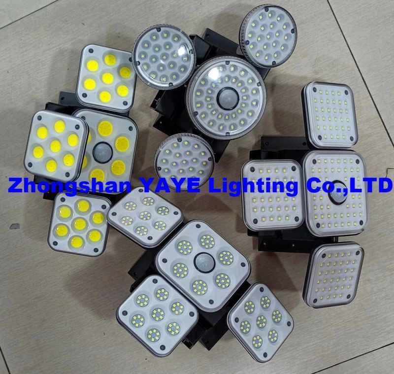 Yaye Solar Manufacturer Factory 1000W/800W/600W/500W/400W/300W/200W/150W/100W LED Outdoor Street All in One Camera COB Wall Flood Garden Road Light Distributor