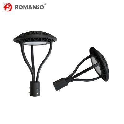 Nice Design ETL CE RoHS Listed 100-277VAC 60W Top Post LED Garden Light IP65 Waterproof Outdoor Garden Light