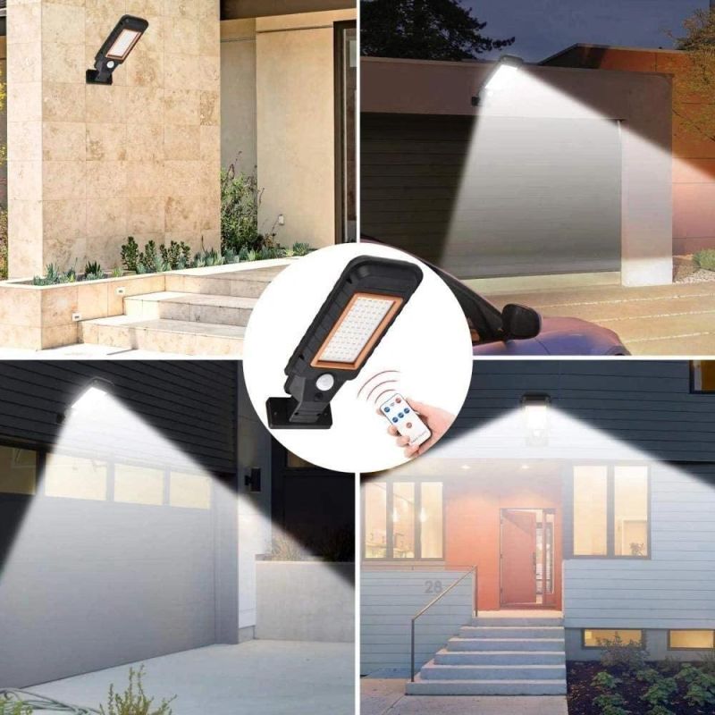 High Lumen Outdoorpole Waterproof Motion Wall LED Solar Street Light