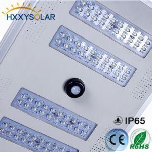 80W Waterproof All in One Integrated Lithium LED Solar Panel Street Light