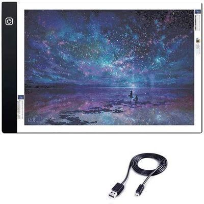 A4 LED Ultra-Thin Art Craft Tracing Light Pad Adjustable Brightness Drawing Board LED Light Box Tracer Pad