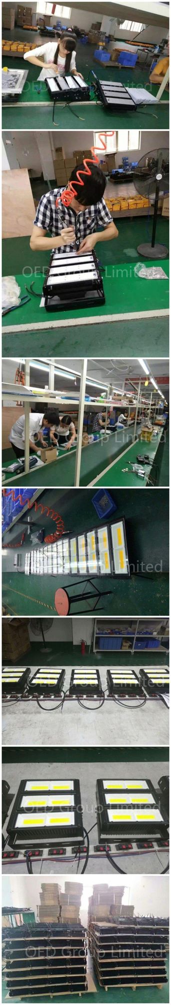 IP67 Die-Casting Aluminum Anti-Glare Glass 120 Degree Meanwell Flickerfree 150W LED Lights Flood Light