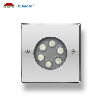 6W IP68 Recessed LED Underwater Inground Pool Light LED Light