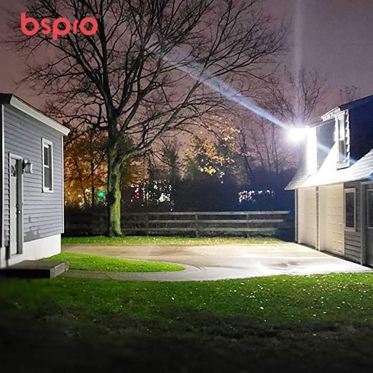 Bspro Outdoor LED Floodlight Housing Stadium Tech Ground Remote Control 400W Solar Flood Light