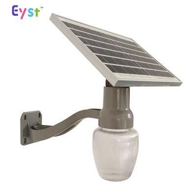 Wholesale Price Outdoor Solar Light IP65 6W/9W Three Kinds of Lamp Shade Solar Panel LED Wall Light for Garden Lighting
