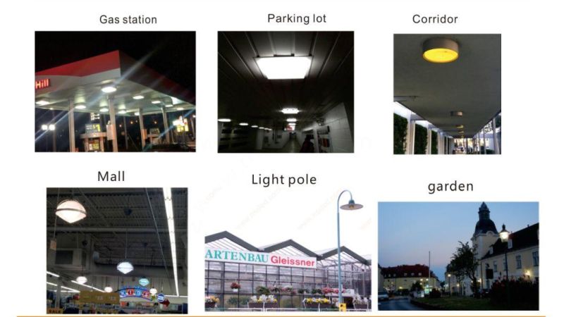 USA Stock LED Post Top Outdoor Street Light Retrofit IP64