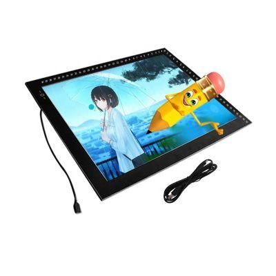 A4 LED Artist Drawing Board Tracing Light Box Sketching Animation