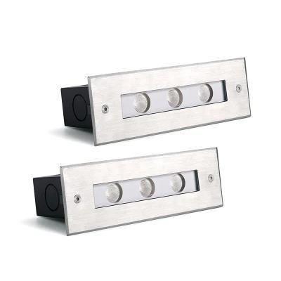 2022 Inground Light 24V Recessed Underground LED Brick Light for Deck Wall Step Stair Lights