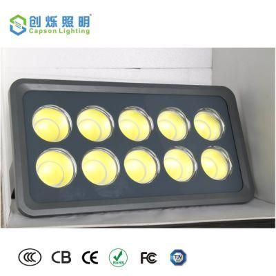 Slim Type IP66 Outdoor COB LED Flood Light 500W